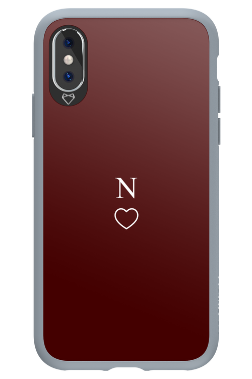 N Burgundia 2.0 - Apple iPhone X