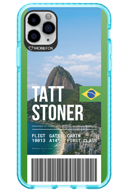 TATT STONER (fly ticket) 2.0 - Apple iPhone 11 Pro Max