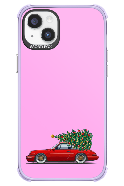 XMAS Car Pink - Apple iPhone 14 Plus