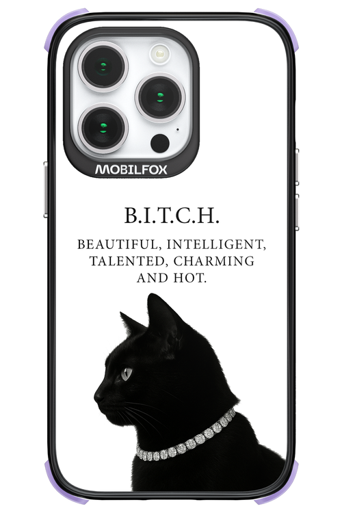 B. i. t. c. h. - Apple iPhone 14 Pro