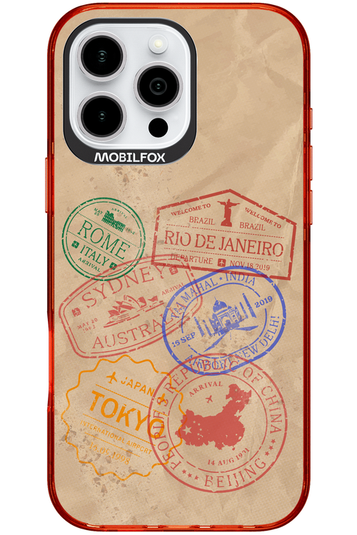 Travel Stamps 2.0 - Apple iPhone 16 Pro Max