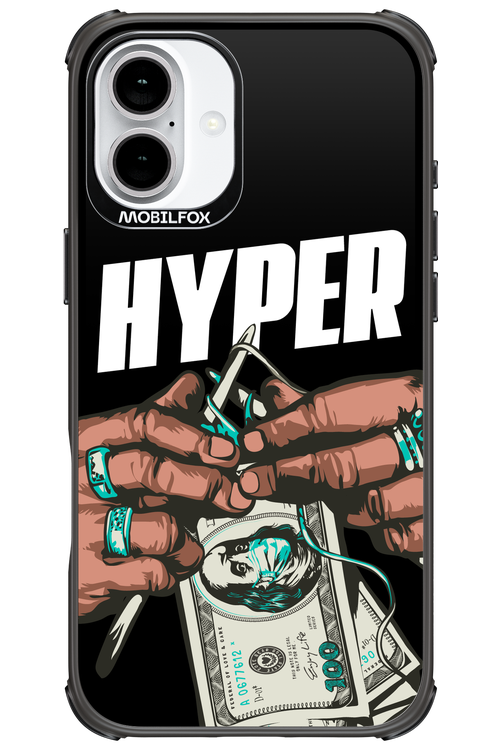 KNIT Black 2.0 - Apple iPhone 16 Plus