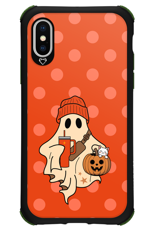 Ghost Girl (Orange) - Apple iPhone XS