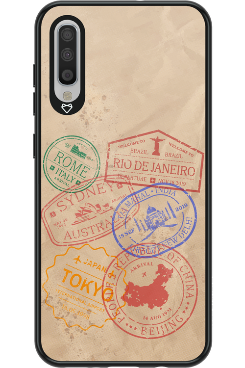 Travel Stamps 2.0 - Samsung Galaxy A70