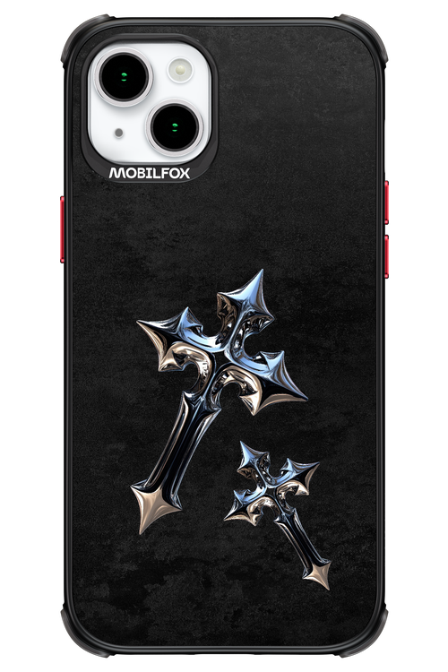 Chrome Crosses - Apple iPhone 15 Plus