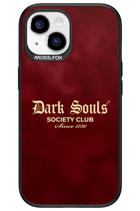 Dark Souls (Burgundy) - Apple iPhone 15
