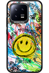 Crayon Smiley Colorful - Xiaomi 13