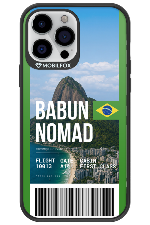 BABUN NOMAD (fly ticket) 2.0 - Apple iPhone 13 Pro Max