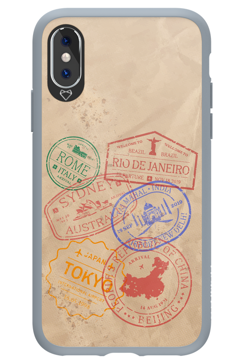 Travel Stamps 2.0 - Apple iPhone XS