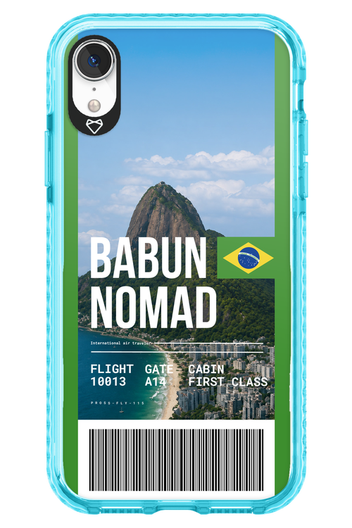 BABUN NOMAD (fly ticket) 2.0 - Apple iPhone XR