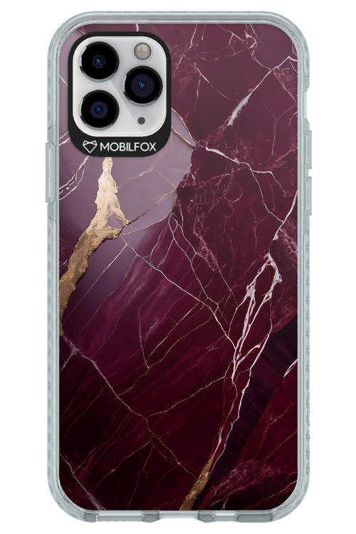 Burgundy Marble - Apple iPhone 11 Pro