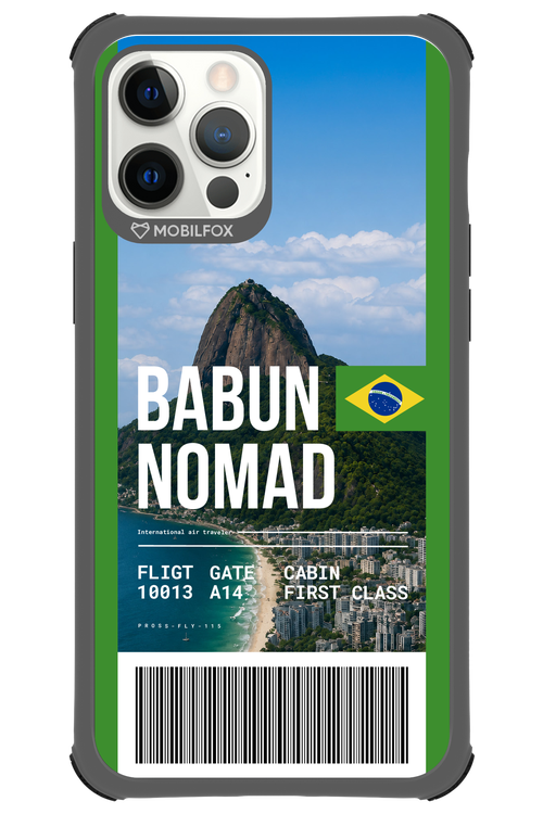 BABUN NOMAD (fly ticket) 2.0 - Apple iPhone 12 Pro Max