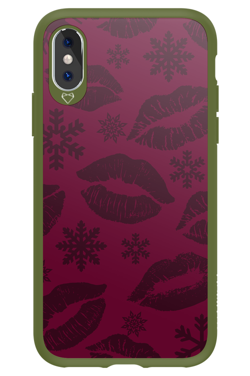 Burgundy Kiss - Apple iPhone X