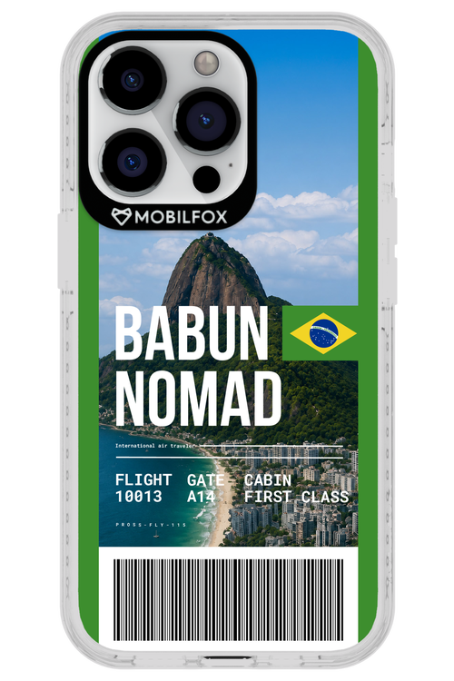 BABUN NOMAD (fly ticket) 2.0 - Apple iPhone 13 Pro