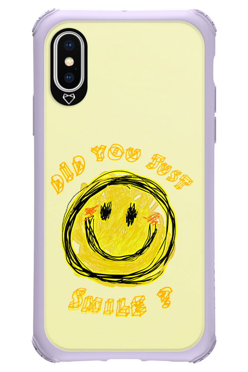 Crayon Smiley - Apple iPhone XS