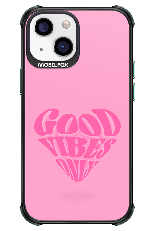 Good Vibes Heart - Apple iPhone 13 Mini