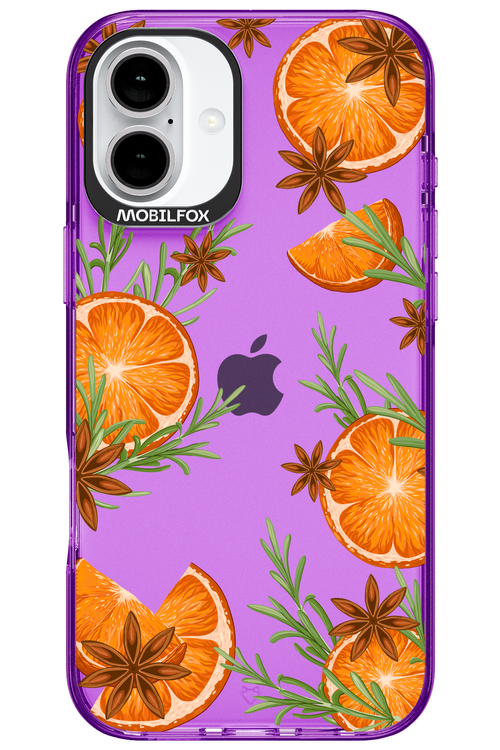 Orange With Star Anise - Apple iPhone 16 Plus