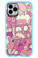 Coral Chaos - Apple iPhone 11 Pro