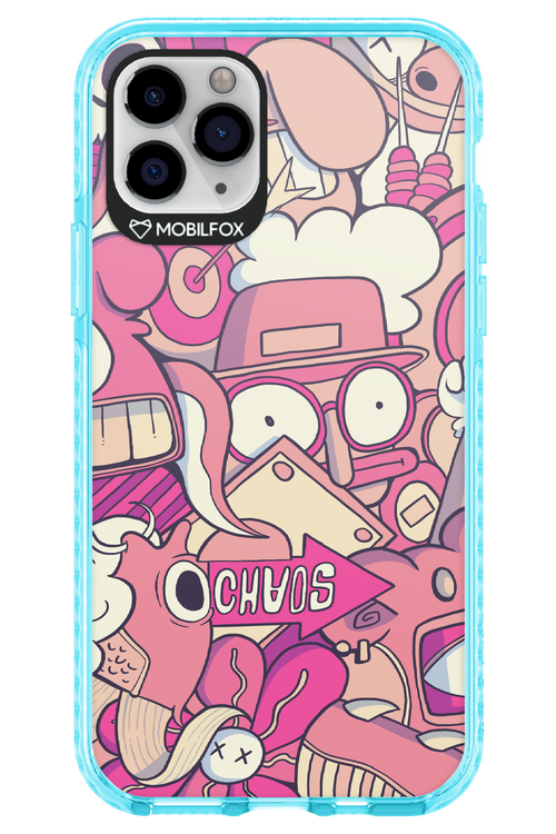 Coral Chaos - Apple iPhone 11 Pro