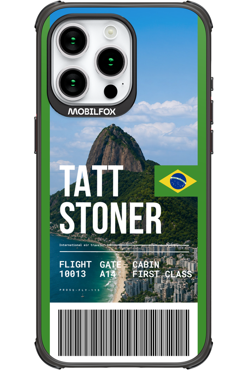 TATT STONER (fly ticket) 2.0 - Apple iPhone 15 Pro Max