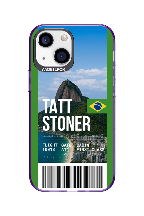 TATT STONER (fly ticket) 2.0 - Apple iPhone 13 Mini