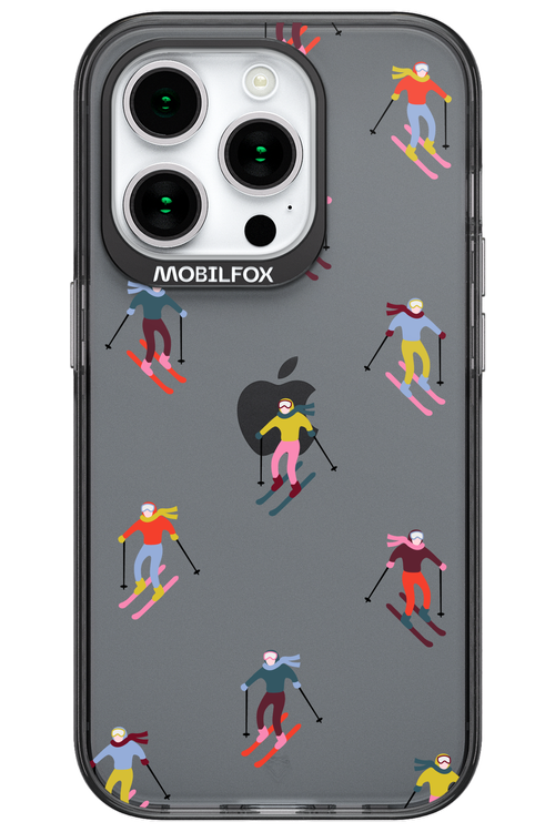 Snow Motion (Transparent) - Apple iPhone 15 Pro