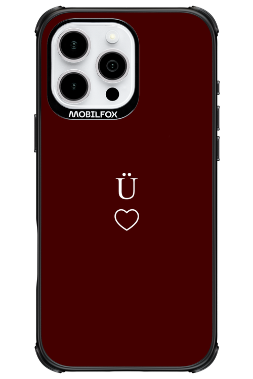 U Burgundia II 2.0 - Apple iPhone 16 Pro Max