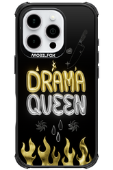 Drama Queen Black - Apple iPhone 16 Pro