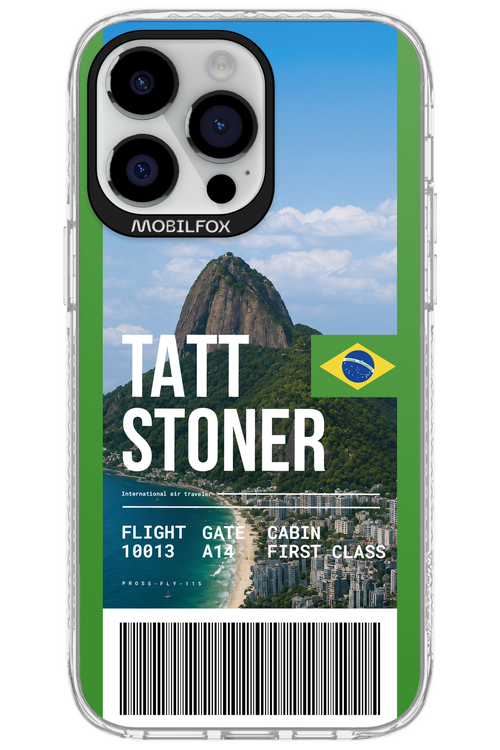 TATT STONER (fly ticket) 2.0 - Apple iPhone 14 Pro Max