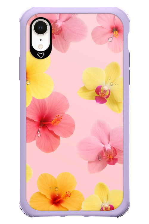 Sunset Flowers - Apple iPhone XR