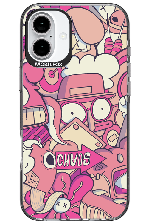 Coral Chaos - Apple iPhone 16 Plus