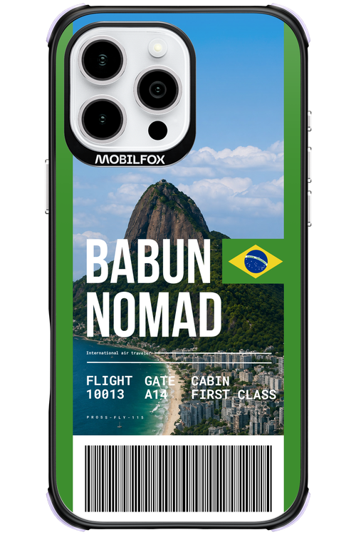 BABUN NOMAD (fly ticket) 2.0 - Apple iPhone 16 Pro Max