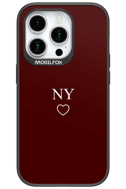 NY Burgundia 2.0 - Apple iPhone 15 Pro