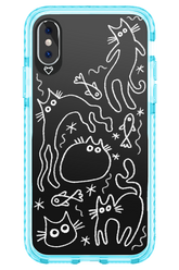 CHALK_CATS - Apple iPhone X