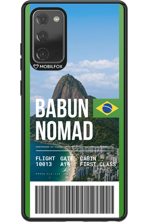 BABUN NOMAD (fly ticket) 2.0 - Samsung Galaxy Note 20