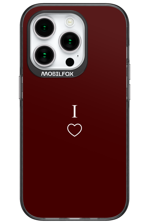 I Burgundia 2.0 - Apple iPhone 15 Pro