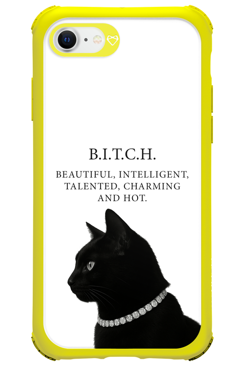 B. i. t. c. h. - Apple iPhone SE 2020