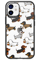 Scary Dachshund (Transparent) - Apple iPhone 12 Mini