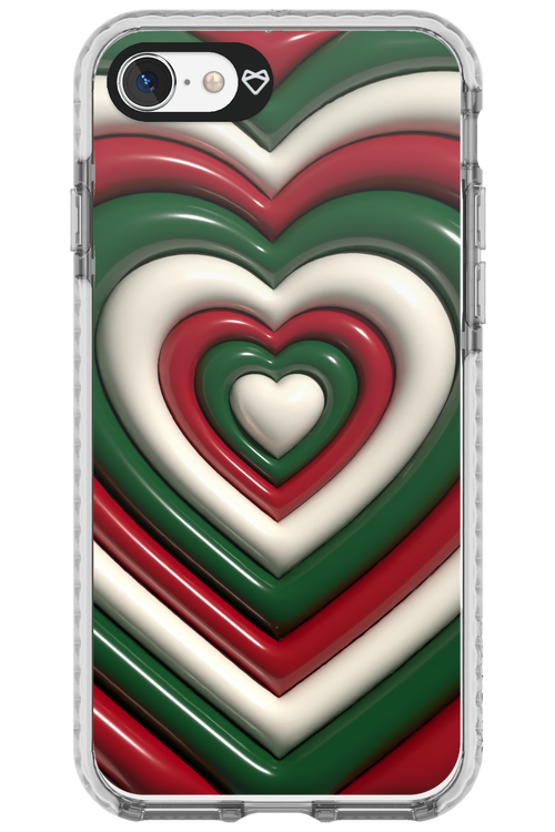 XMAS Hearts - Apple iPhone SE 2020