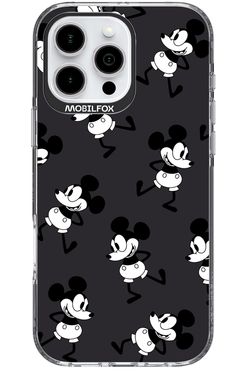 Iconic Mouse (antracite pattern) - Apple iPhone 16 Pro Max