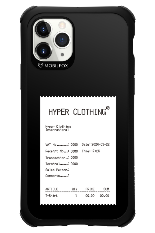 HYPER RECEIPT - Apple iPhone 11 Pro