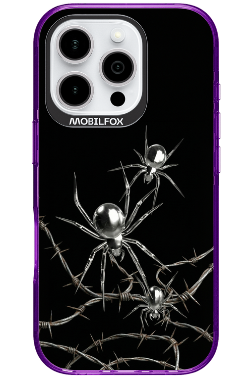 Silver Spiderz 2.0 - Apple iPhone 16 Pro