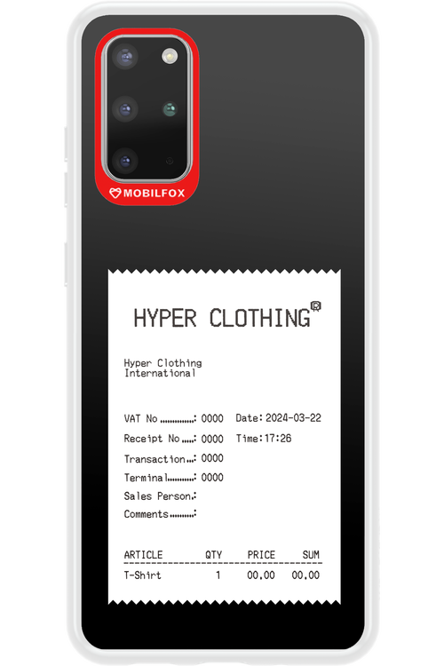 HYPER RECEIPT - Samsung Galaxy S20+