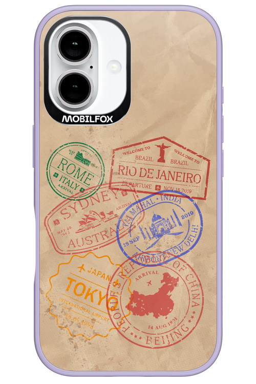 Travel Stamps 2.0 - Apple iPhone 16