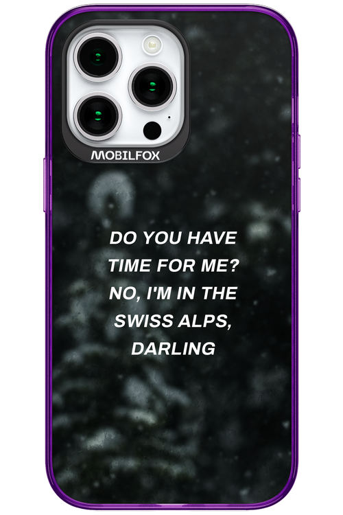 Swiss Alps - Apple iPhone 15 Pro Max