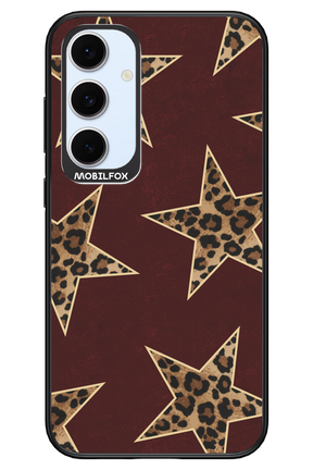 Wild Stars Burgundy - Samsung S24 FE