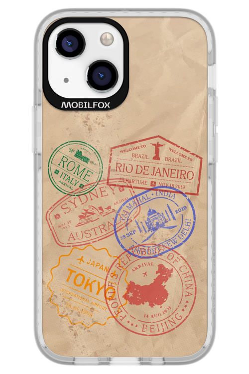 Travel Stamps 2.0 - Apple iPhone 13 Mini