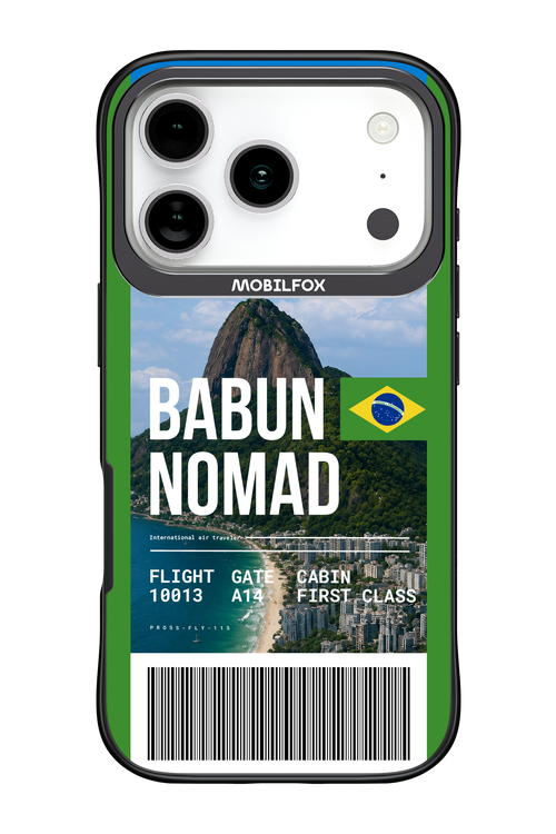 BABUN NOMAD (fly ticket) 2.0 - Apple iPhone 17 Pro