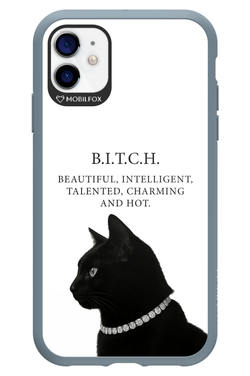 B. i. t. c. h. - Apple iPhone 11