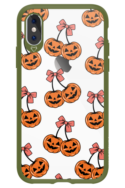 Pumpkin Cherry - Apple iPhone X